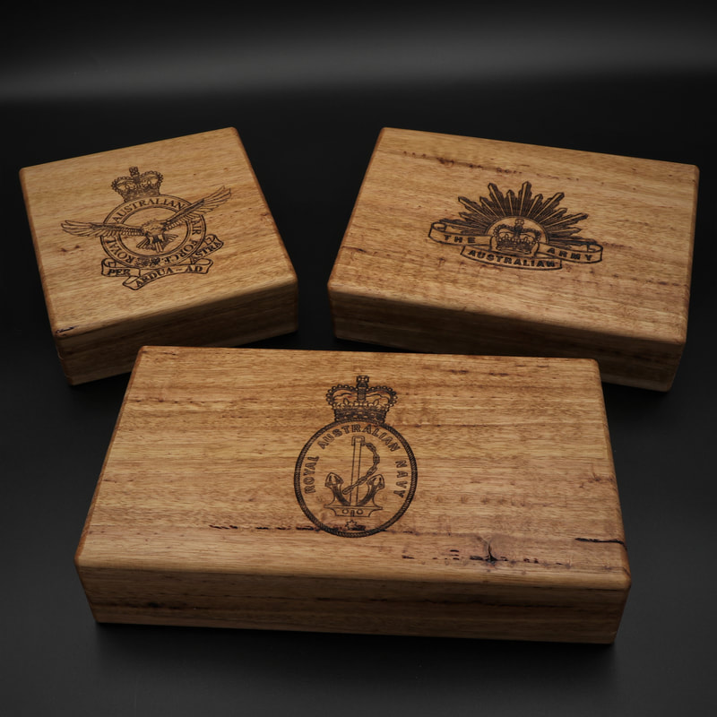 Medal box - Ironbark Works
