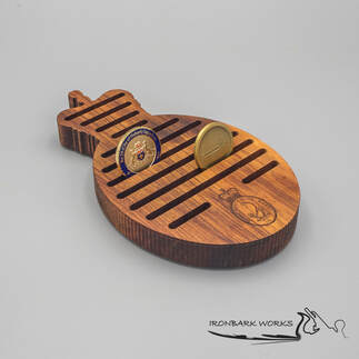 Challenge coin holder - aircraft