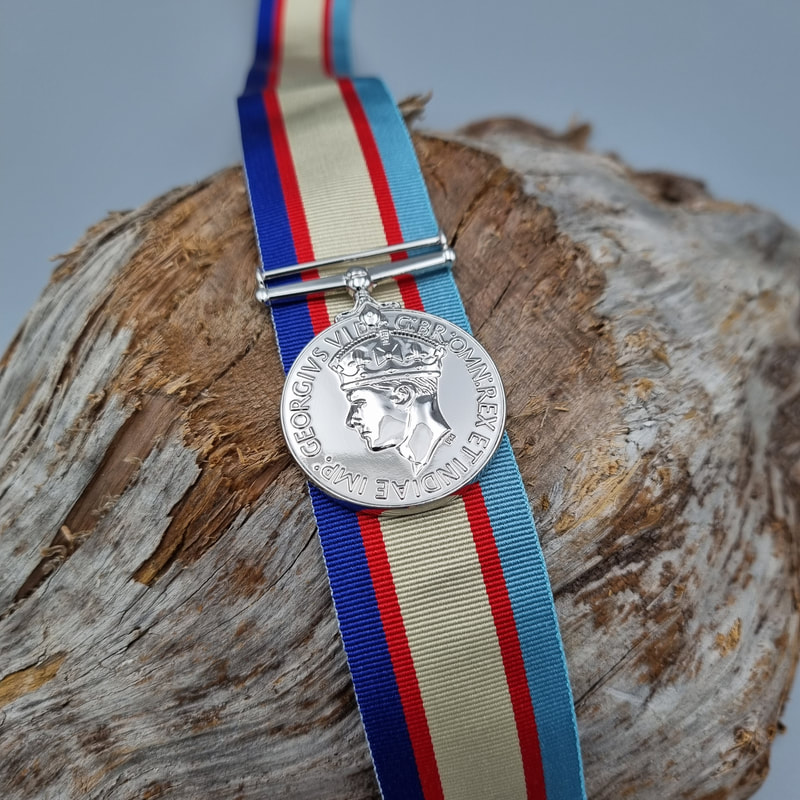 Replica Australia Service Medal 1939-1945 - obverse - Ironbark Works